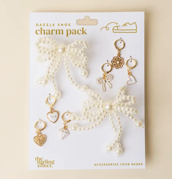 Pretty In Pearl Shoe Charm Pack